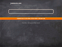 Tablet Screenshot of josemaran.com